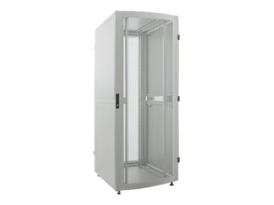 Intellinet Network Cabinet, Free Standing (Premium), 42U, Usable Depth 129 to 829mm/Width 703mm, Grey, Flatpack, Max 2000kg, Server Rack, IP20 rated, 19", Aluminium, Multi-Point Door Lock, Split Side Panels (Two Locks Per Side), Three Year Warranty - Prem
