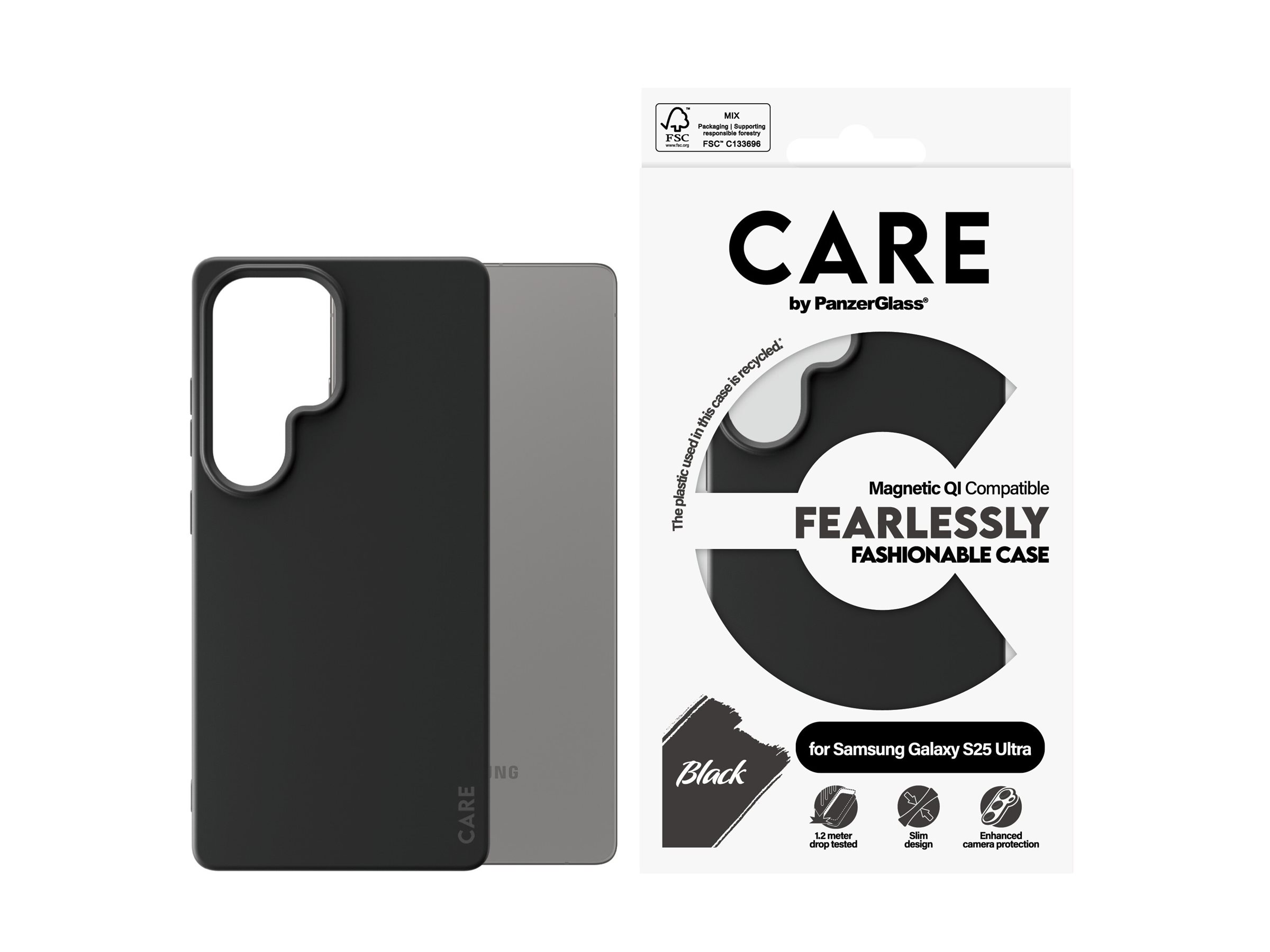 PanzerGlass CARE by PanzerGlass - Hintere Abdeckung für Mobiltelefon