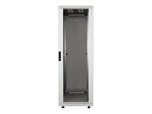 Intellinet Network Cabinet, Free Standing (Standard), 42U, Usable Depth 123 to 573mm/Width 703mm, Grey, Assembled, Max 1500kg, Server Rack, IP20 rated, 19", Steel, Multi-Point Door Lock, One Lock Per Side Panel, Three Year Warranty - Schrank Netzwerkschra