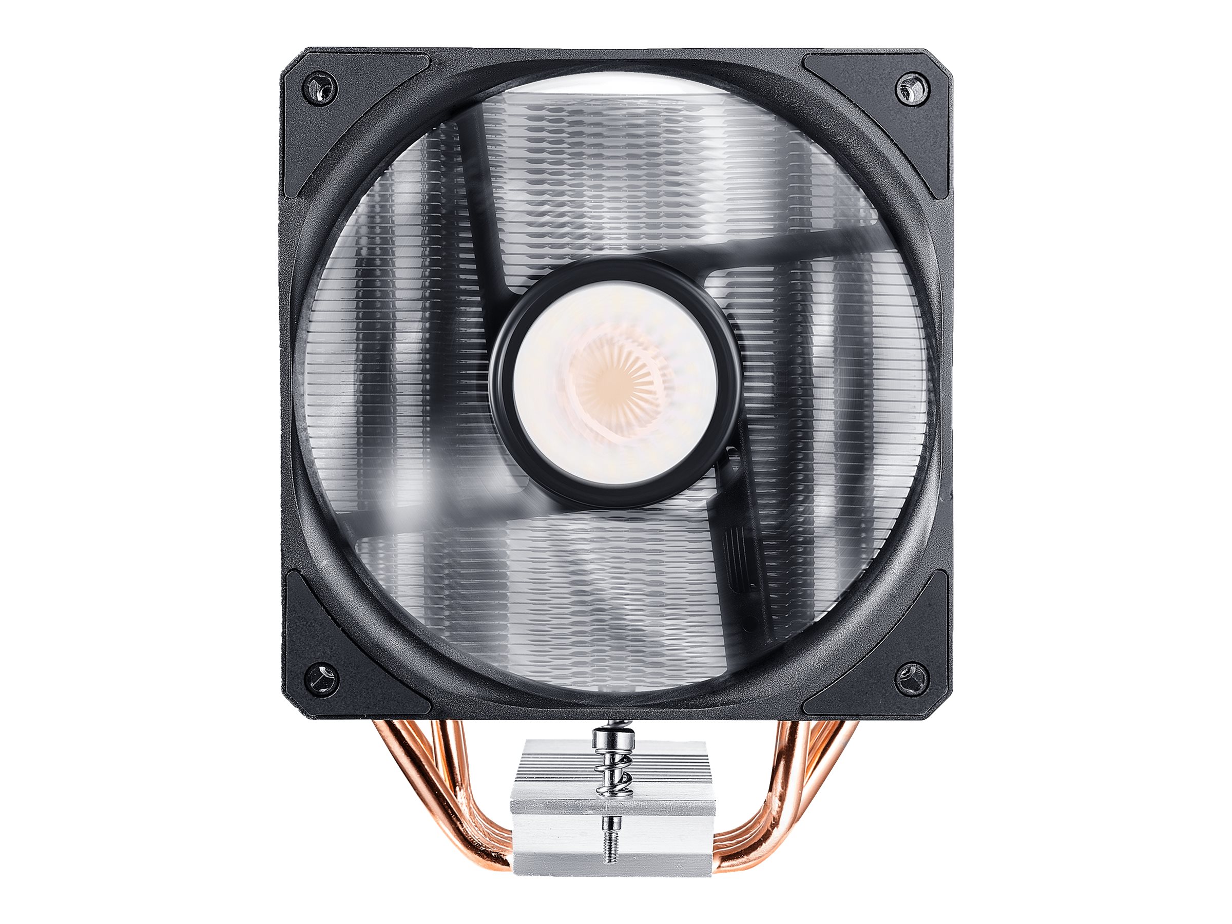 CoolerMaster Hyper 212 Evo V2 - Prozessor-Luftkühler - (für: LGA2066, LGA2011-3, LGA2011, LGA1700, LGA1200, LGA1151, LGA1150, LGA1155, LGA1156, AM4, AM3+, AM3, AM2+, AM2, FM2+, FM2, FM1) - Aluminium - 120 mm - Black Silver