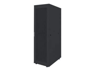 Intellinet Network Cabinet, Free Standing (Basic), 36U, Usable Depth 123 to 773mm/Width 503mm, Black, Flatpack, Max 600kg, Server Rack, IP20 rated, 19", Steel, Single-Point Door Lock, One Lock Per Side Panel, Three Year Warranty - Basic - Schrank Netzwerk