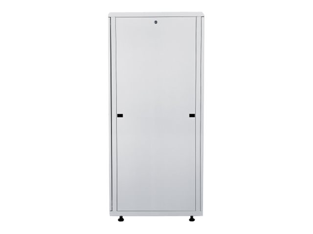 Intellinet Network Cabinet, Free Standing (Standard), 26U, Usable Depth 123 to 373mm/Width 503mm, Grey, Flatpack, Max 1500kg, Server Rack, IP20 rated, 19", Steel, Multi-Point Door Lock, One Lock Per Side Panel, Three Year Warranty - Schrank Netzwerkschran