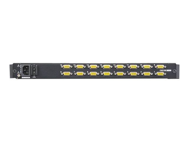 ATEN CL1316N - KVM-Konsole mit KVM-Switch - 16 Anschlüsse - PS/2, USB - 48.3 cm (19")