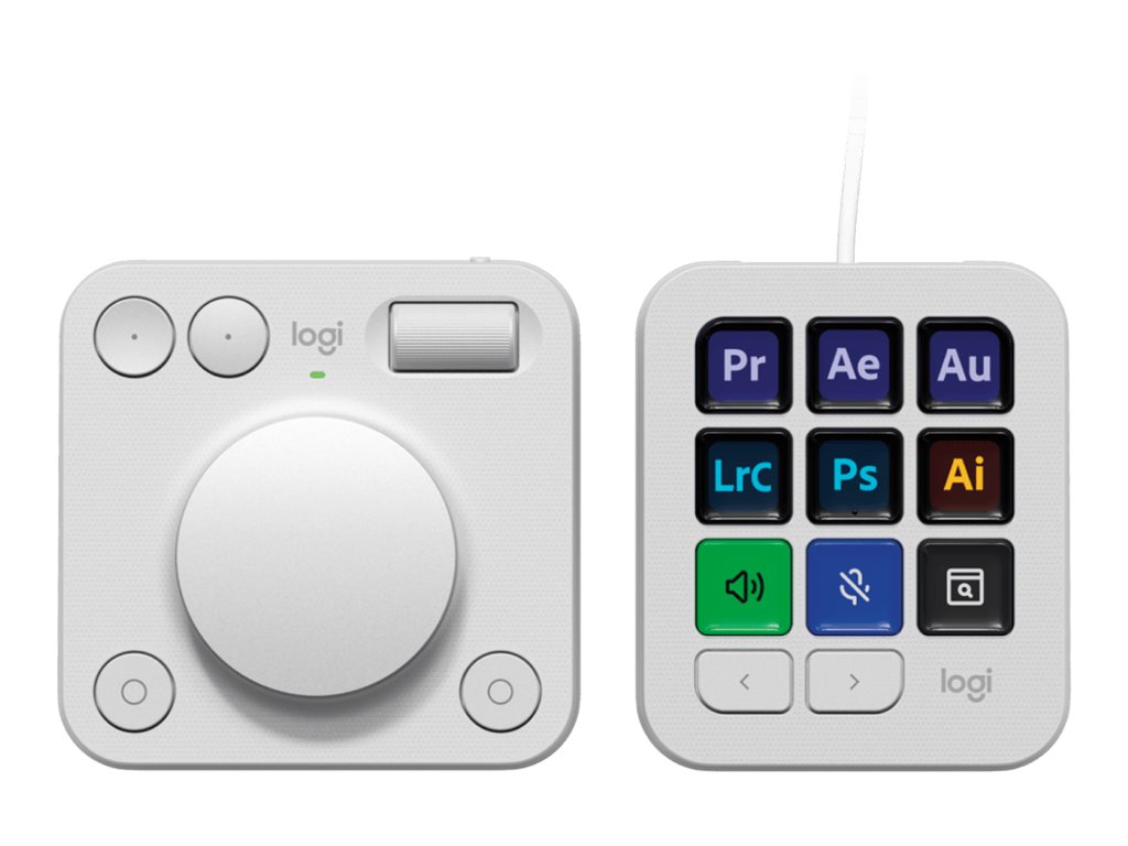 Logitech Master Series MX Creative Console - Tastatur- und Ziffernblockset