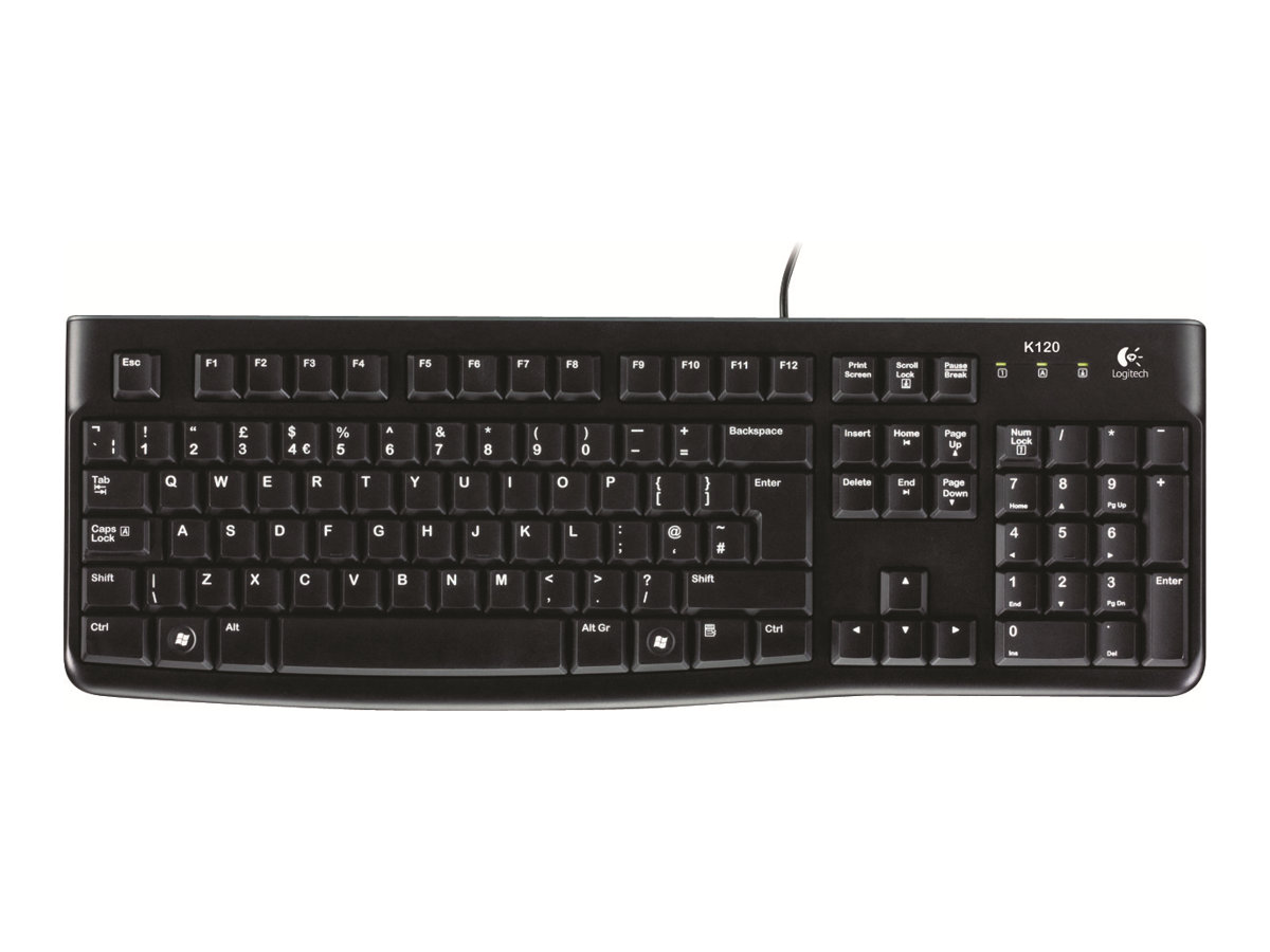 Logitech K120 - Tastatur - USB - Griechisch