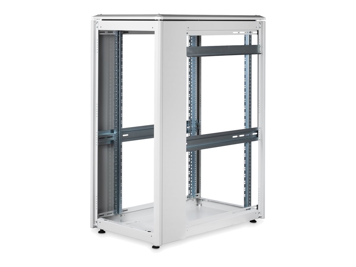 Digitus Professional Unique - Schrank offener Rahmen - 4 Pfosten - Hellgrau, RAL 7035 - 26U - 48.3 cm (19")