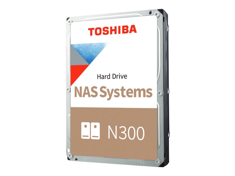 Toshiba 12 TB 8.9cm 3.5' Toshiba N300 High Reli. 256MB 7200 - Festplatte - 12.000 GB