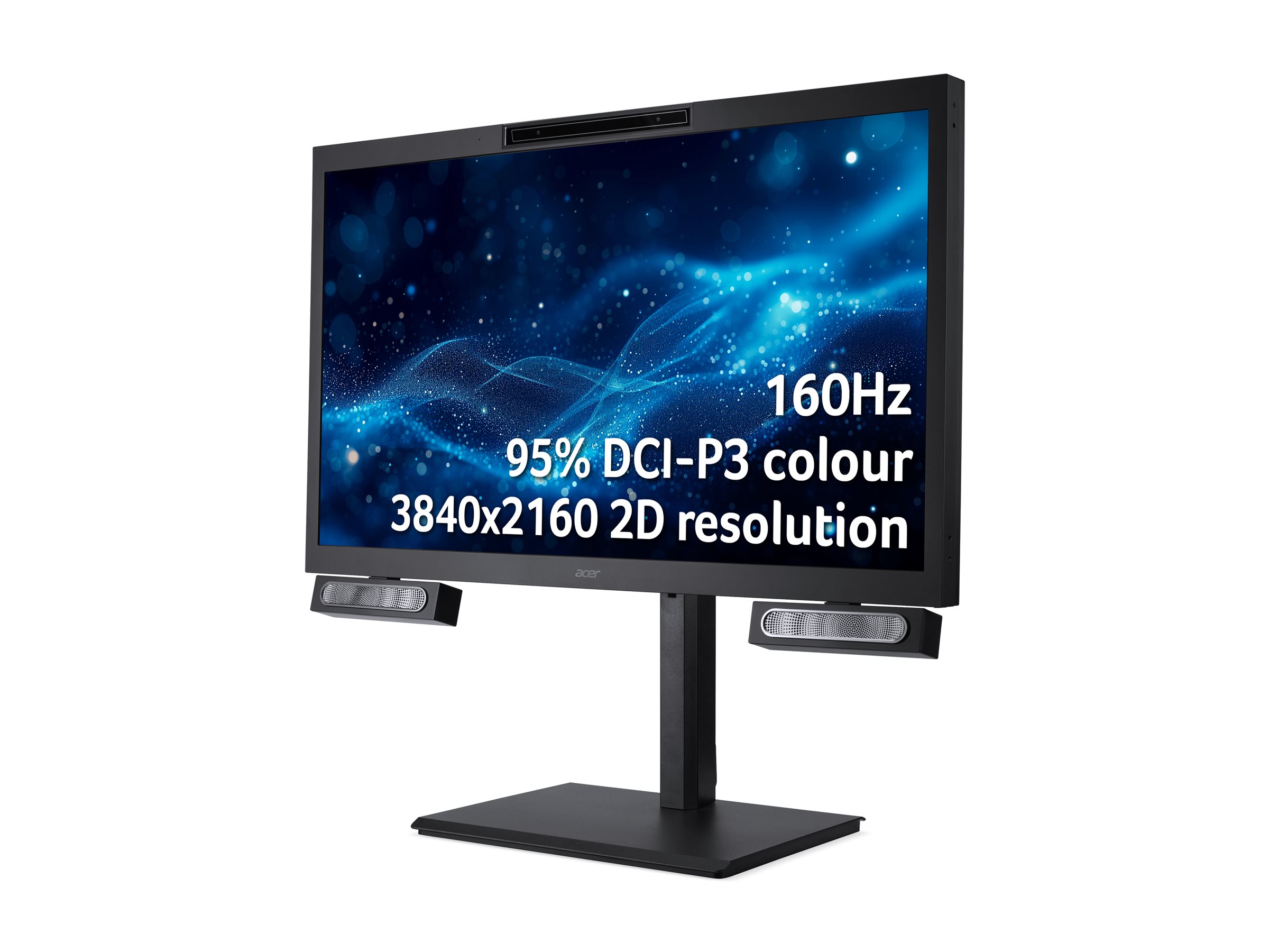 Acer ASV27-2P 27" 69cm 16 9 160Hz 3840x2160 black - Flachbildschirm (TFT/LCD) - 39,6 cm