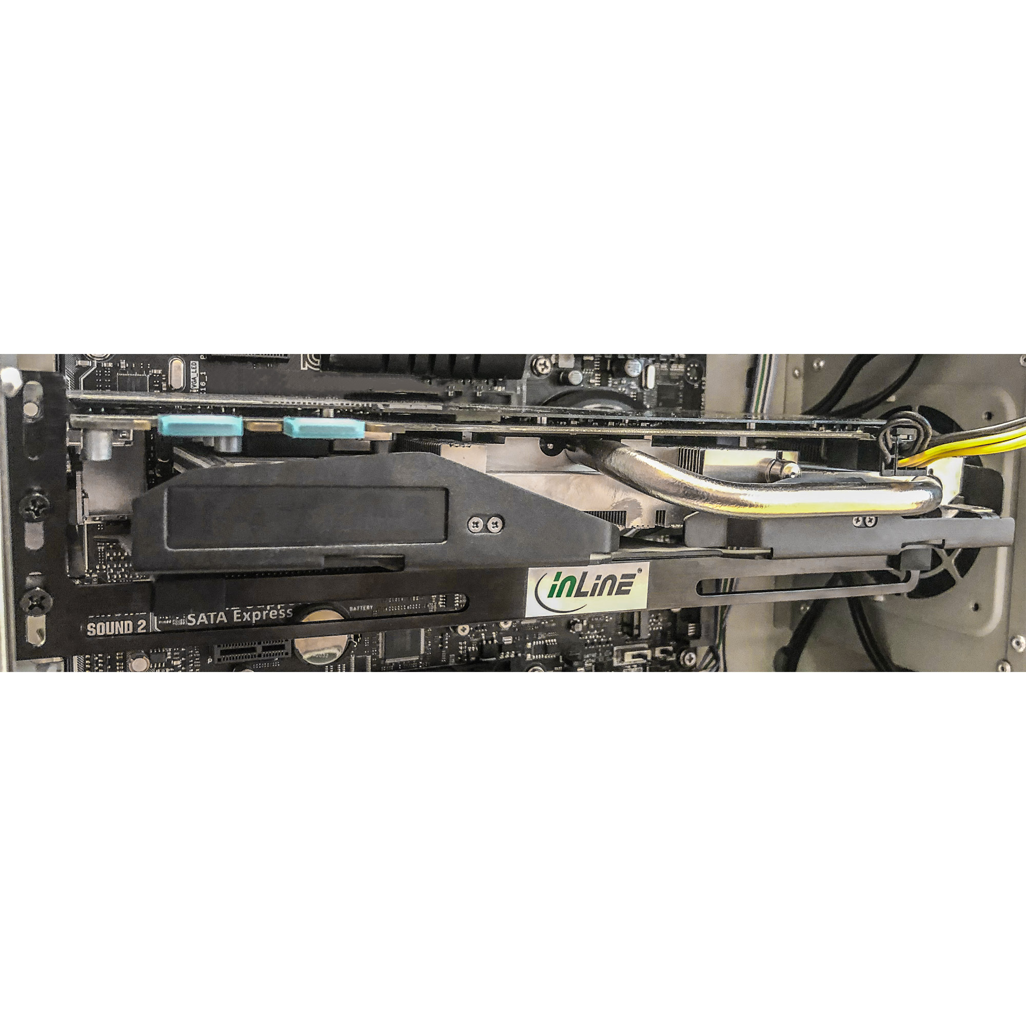 InLine - PCIe-Kartenhalter