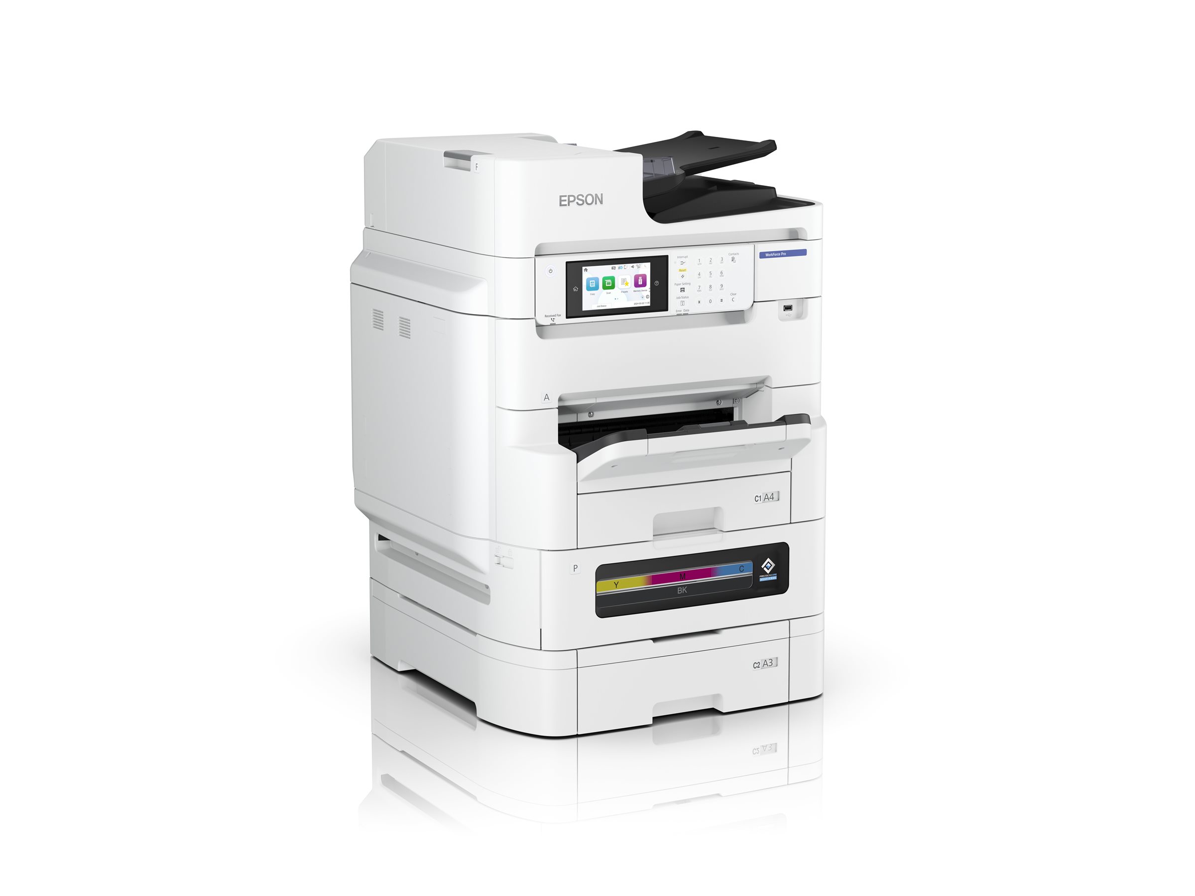 Epson WorkForce Pro EM-C8101RDWF - Multifunktionsdrucker - Farbe - Tintenstrahl - A3