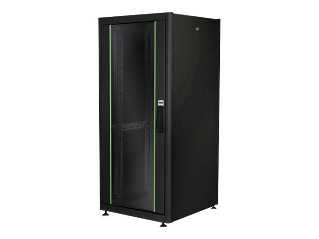 Digitus Professional Dynamic Basic Series DN-19 26U-6/6-DB - Schrank Netzwerkschrank - Schwarz, RAL 9005 - 26U - 48.3 cm (19")