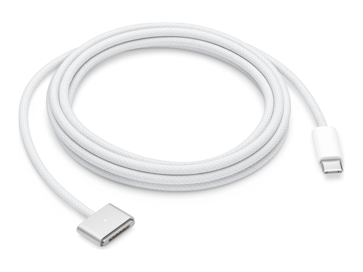 Apple - Stromkabel - 24 pin USB-C (M) zu MagSafe 3 (M) magnetisch - 2 m - Silber