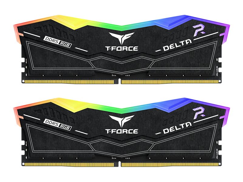 Team Group DIMM 32 GB DDR5-6400 (2x 16 GB) Dual-Kit (schwarz, FF3D532G6400HC32ADC01, Delta RG