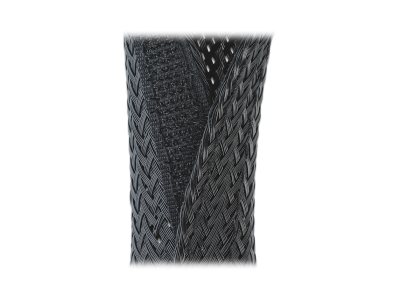 Delock - Geflechtschlauch - 5 m - Schwarz