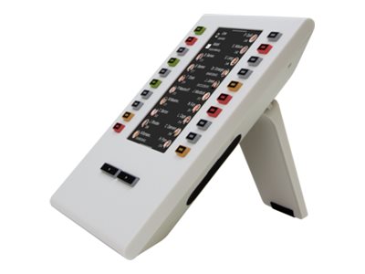 Auerswald COMfortel D-XT20i - Funktionstasten-Erweiterungsmodul für VoIP-Telefon - weiß