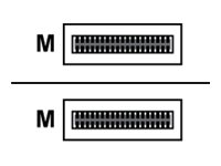 Alcatel Lucent - Netzwerkkabel - QSFP+ (M) zu QSFP+ (M)