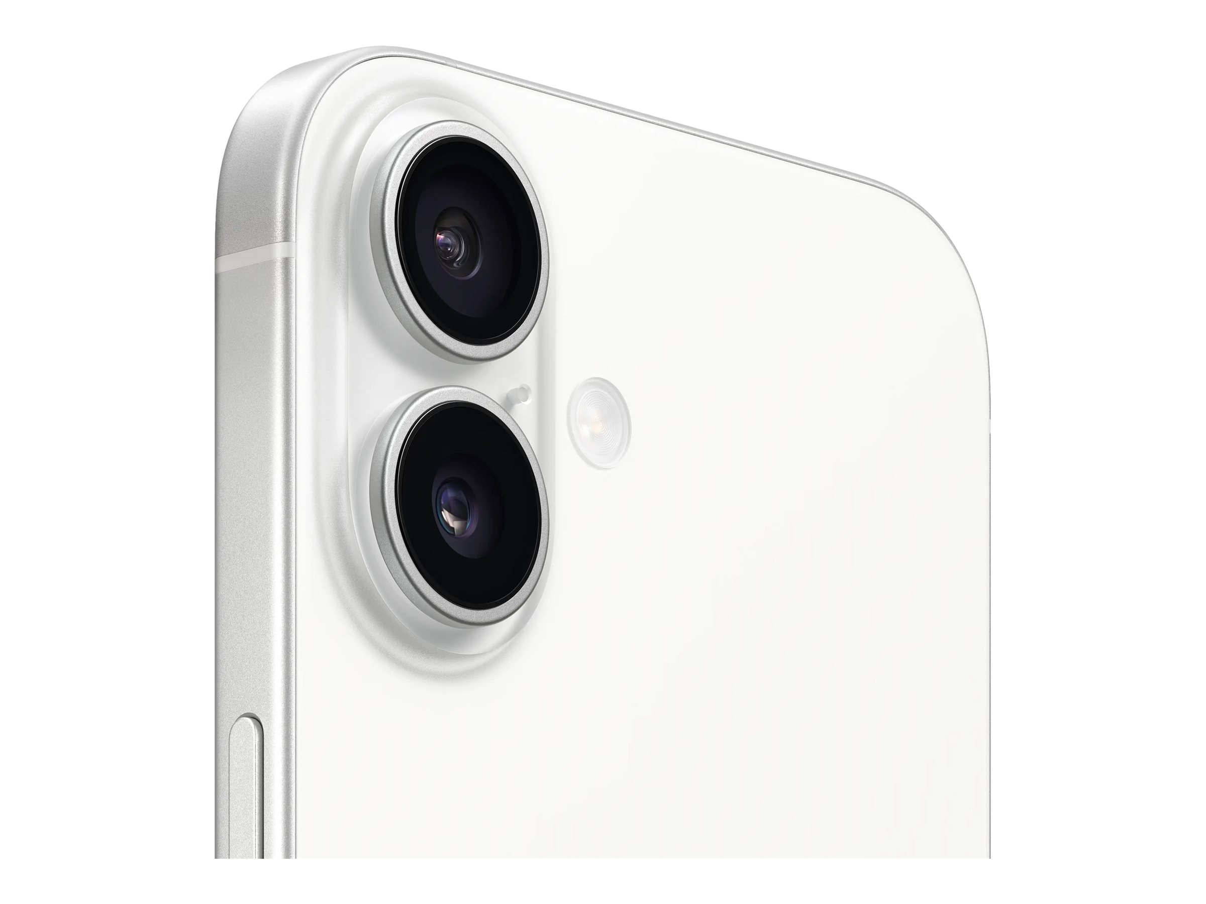 Apple iPhone 16 - 5G Smartphone - Dual-SIM / Interner Speicher 128 GB - OLED-Display - 6.1" - 2556 x 1179 Pixel - 2 x Rückkamera 48 MP, 12 MP - front camera 12 MP - weiß