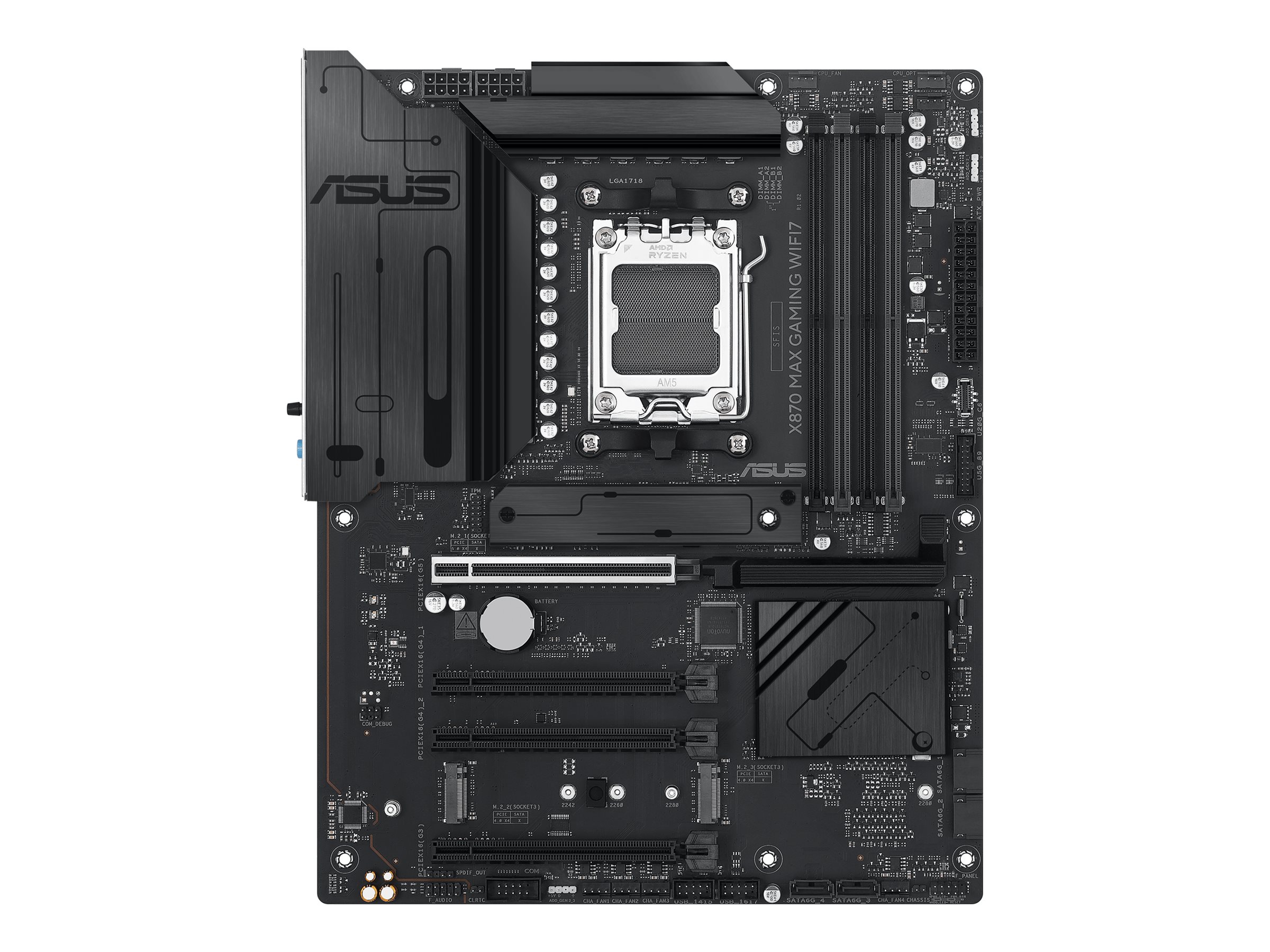 ASUS MB ASUS AMD AM5 X870 MAX GAMING WIFI7 - Mainboard - AMD Sockel AM5 (Ryzen Zen4)