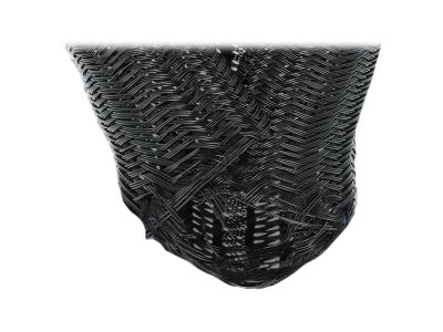 Delock - Geflechtschlauch - 10 m - Schwarz
