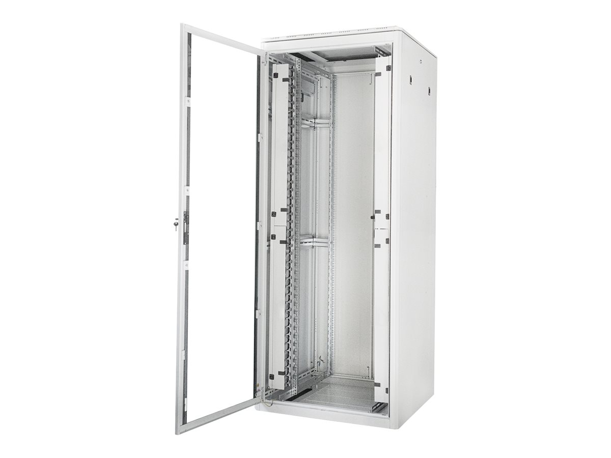 Digitus Varioflex-N Series - Schrank Netzwerkschrank - 800 x 1000 mm (B x T) - Hellgrau, RAL 7035 - 42HE - 48.3 cm (19")