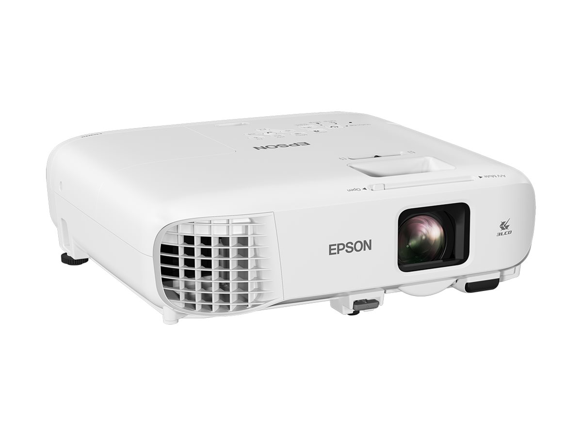 Epson EB-994F - 3-LCD-Projektor - 4100 lm - Full HD (1920 x 1080) - 16:9 - 1080p - 802.11a/b/g/n/ac Wireless / LAN/ Miracast - weiß