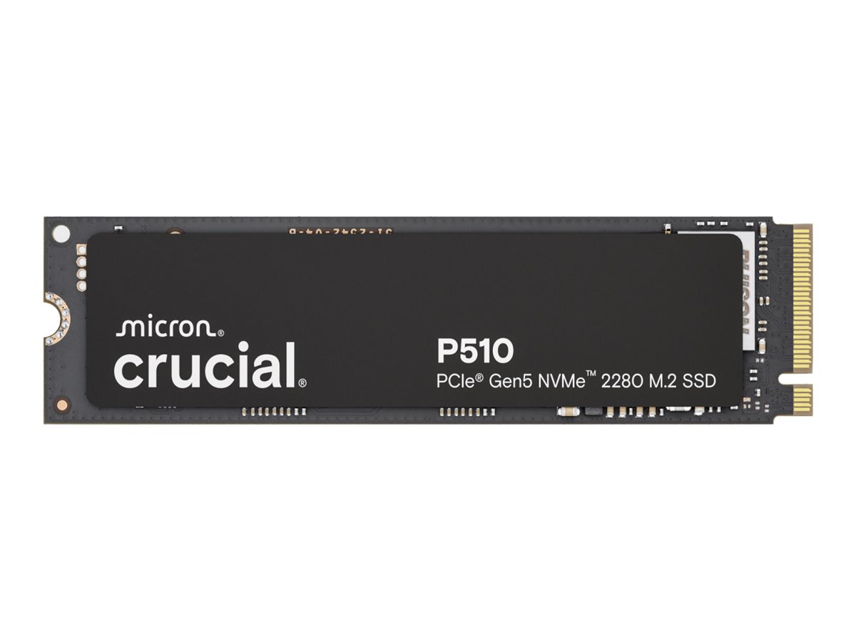 Crucial P510 - SSD - 2 TB - intern - M.2 2280 - PCI Express 5.0 x4 (NVMe)