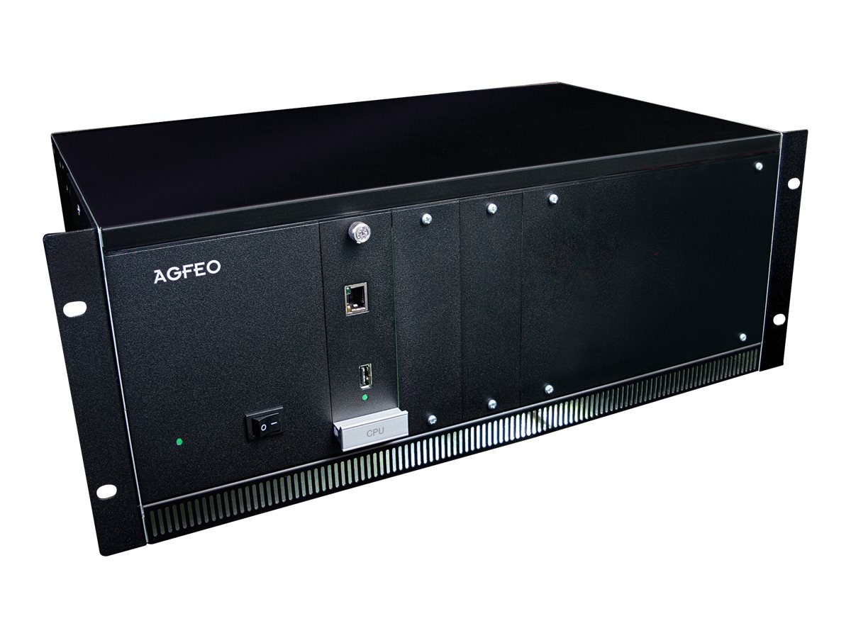 AGFEO ES 730 IT - Hybrid PBX - 4U - in Rack montierbar