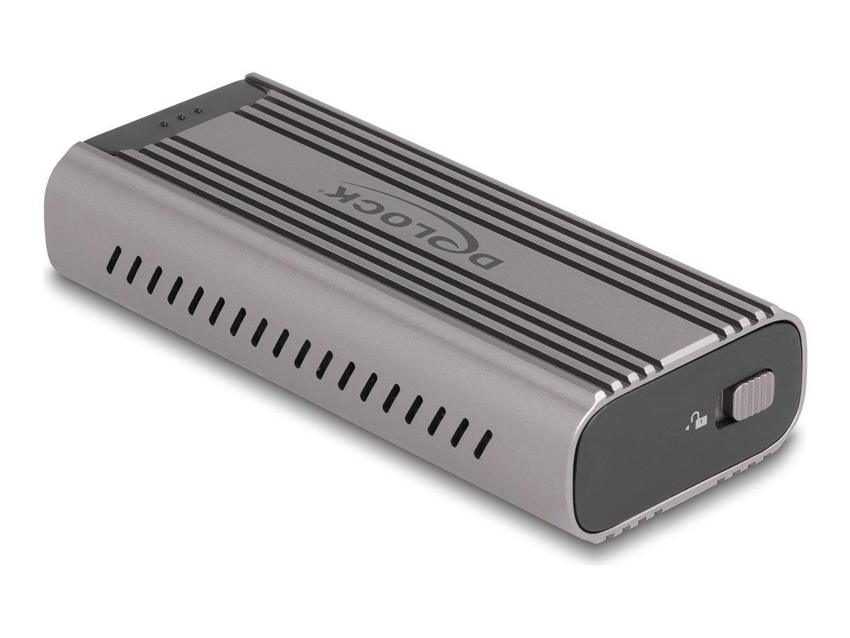 Delock Speichergehäuse - M.2 - M.2 NVMe Card / PCIe (NVMe)