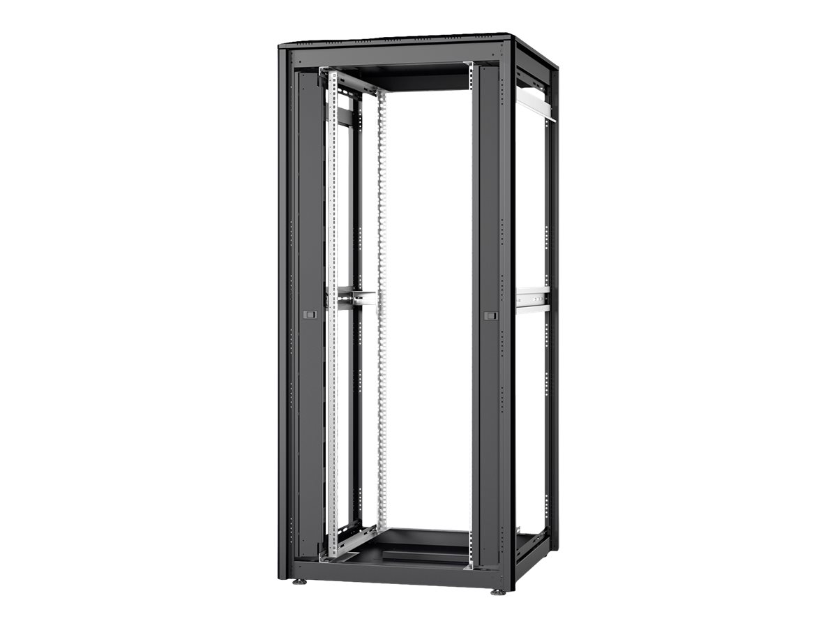 Digitus Unique Series - Schrank offener Rahmen - 800 x 800 mm (B x T) - Schwarz, RAL 9005 - 36U - 48.3 cm (19")