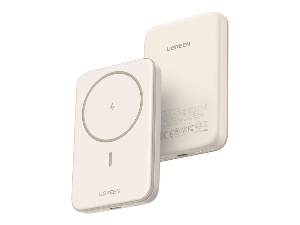 Ugreen 5000mAh Mini Powerbank Wireless 15W with MagSafe white