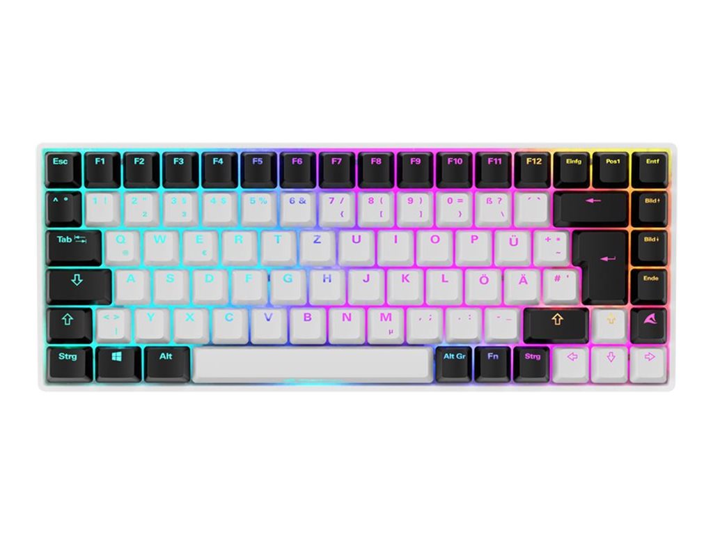 Sharkoon SGK50 S3 wh Gateron Yellow DE
