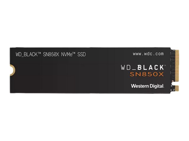 WD WD_BLACK SN850X NVMe SSD WDBB9G0080BNC - SSD - verschlüsselt - 8 TB - intern - M.2 2280 - PCIe 4.