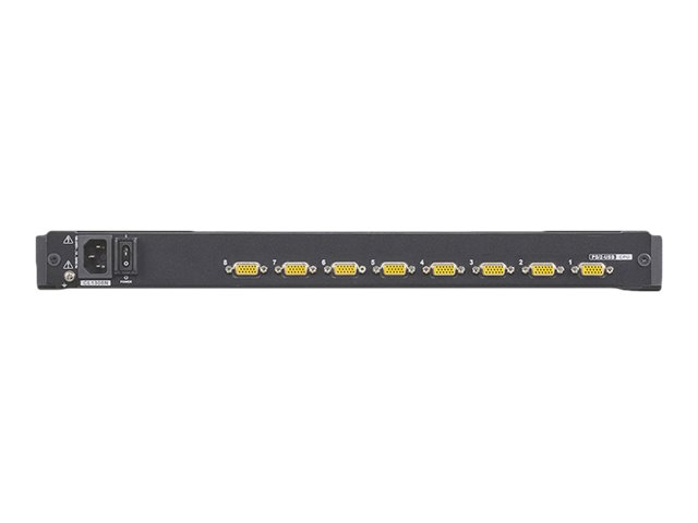 ATEN CL1308N KVMP-Switch 8-Port 19" LCD-Konsole USB PS/2 VGA Tastatur - KVM-Konsole - 8-Port