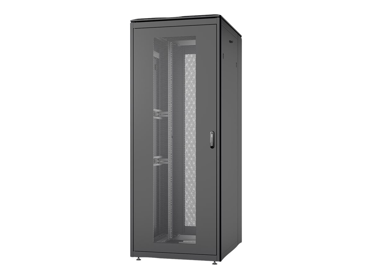 Digitus Unique Series - Schrank Netzwerkschrank - 800 x 1000 mm (B x T) - Schwarz, RAL 9005 - 42HE - 48.3 cm (19")