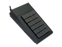Cherry Active Key AK-100/24 - Mini - Kabelgebunden - USB - Schwarz