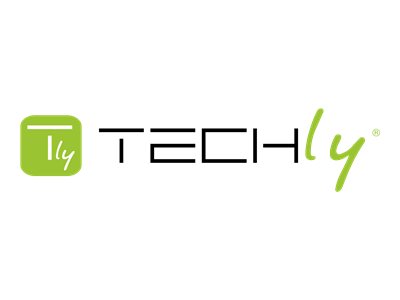 TECHly - Befestigungskit (Spannbefestigung für Tisch, Halterung für Display, Schwenkarm) - für LCD-Display - Schwarz - Bildschirmgröße: 33-48.3 cm (13"-19")
