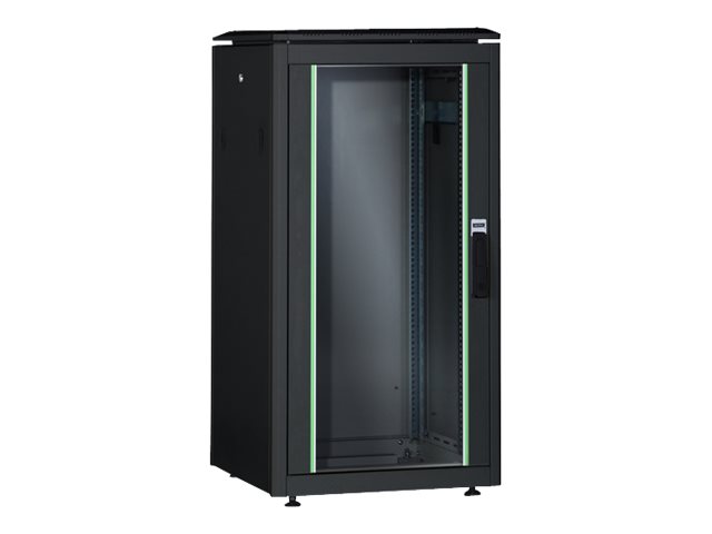 Digitus Professional Unique DN-19 26U-8/8-B-1 - Schrank Netzwerkschrank - Schwarz, RAL 9005 - 26U - 48.3 cm (19")
