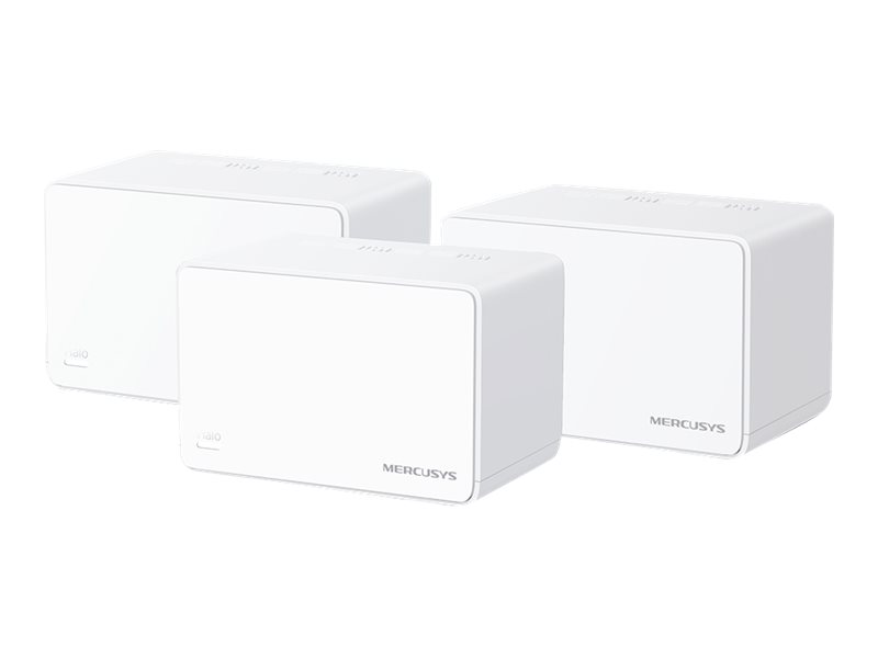 Mercusys AX3000 Whole Home Mesh WiFi 6 System - Weiß - Intern - Mesh-System - 650 m² - Dual-Band (