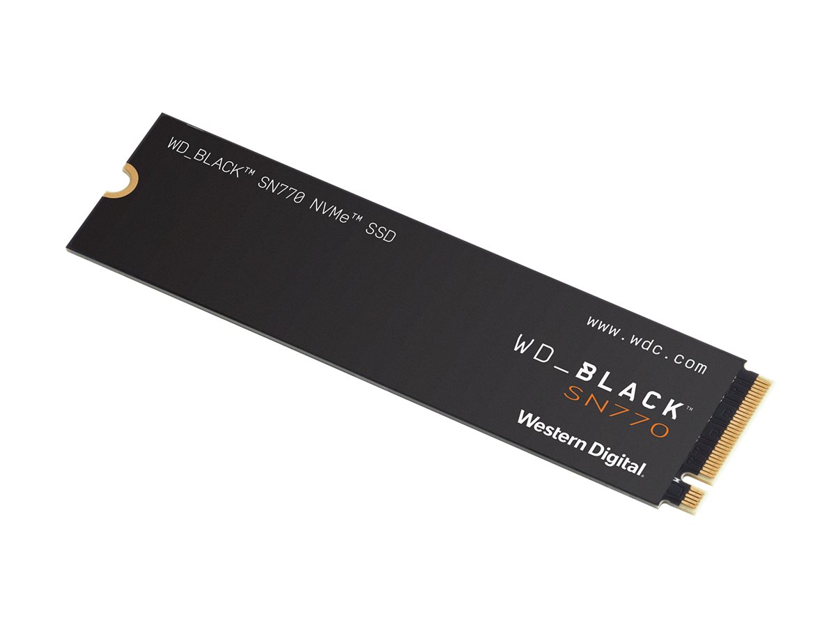 WD Black SSD SN770 NVMe 250GB PCIe Gen4 16GT/s M.2 2280