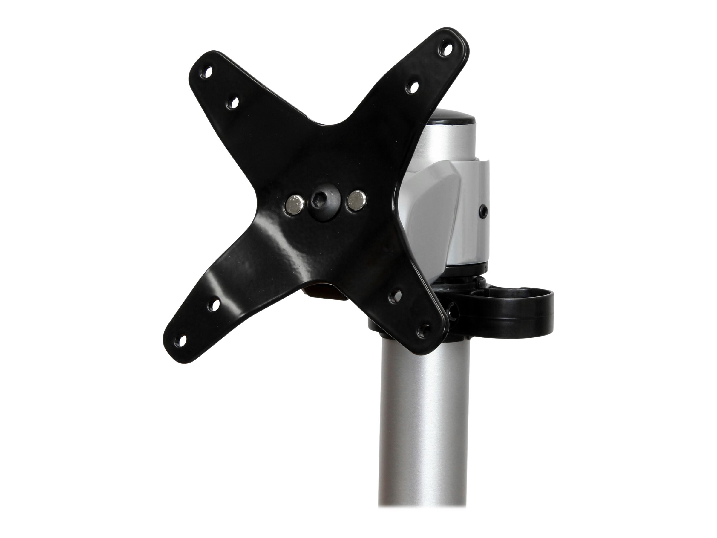 StarTech Monitor Desk Mount - Adjustable - For up to 34" (30.9lb/14kg) Displays - Befestigungskit - einstellbarer Arm - für LCD-Display - Kunststoff, Stahl - Schwarz - Bildschirmgröße: 30.5-61 cm (12"-24") - Tischmontage - für P/N: ARMSTS, ARMSTSLG, STSCA