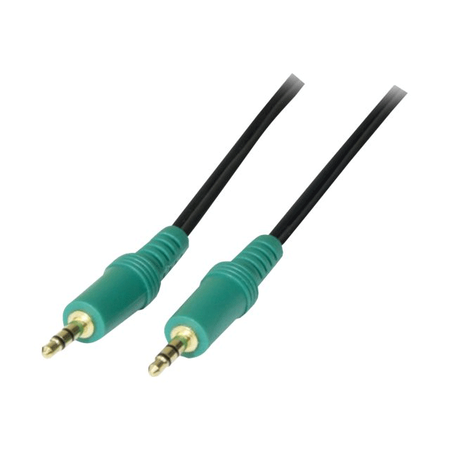 Tecline - Audiokabel - Stereo Mini-Klinkenstecker (M) bis Stereo Mini-Klinkenstecker (M) - 3 m - geformt