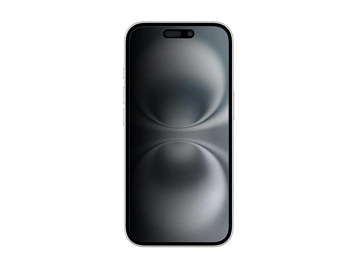 Belkin InvisiGlass - Bildschirmschutz für Handy - behandelt - Glas - mit Sichtschutzfilter - 2-Wege - für Apple iPhone 14 Pro, 15, 16