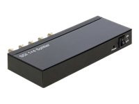 EasyLan FlexBoot LED Patchkabel Kat.6A S/FTP grün 0.50m - FTP - SFTP
