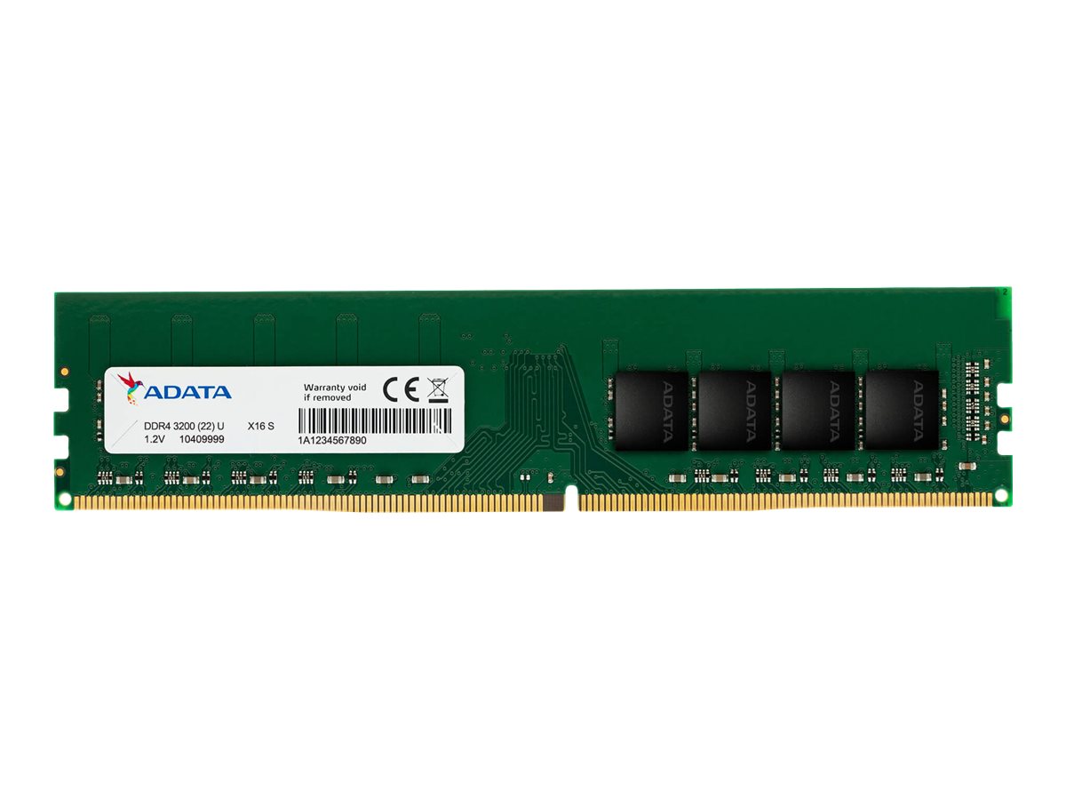 ADATA DIMM DDR4-3200 Dual-Kit gruen AD4U320016G22-DTGN - 32 GB - DDR4