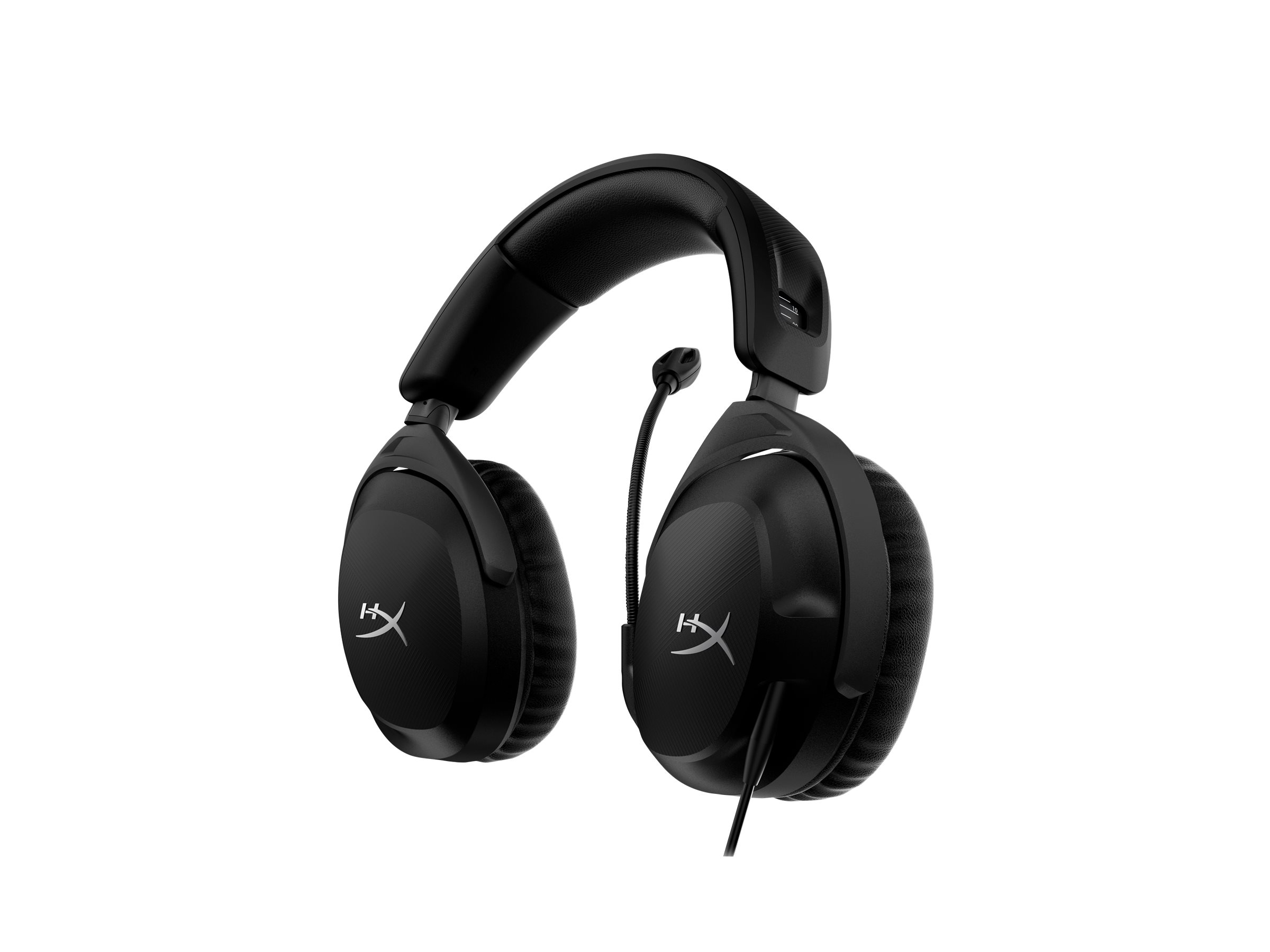 HyperX Cloud Stinger 2 - Gaming - Headset - ohrumschließend - kabelgebunden - 3,5 mm Stecker - Schwarz - für Victus by HP Laptop 15, 16; EliteDesk 800 G6; Laptop 17; Pavilion x360 Laptop