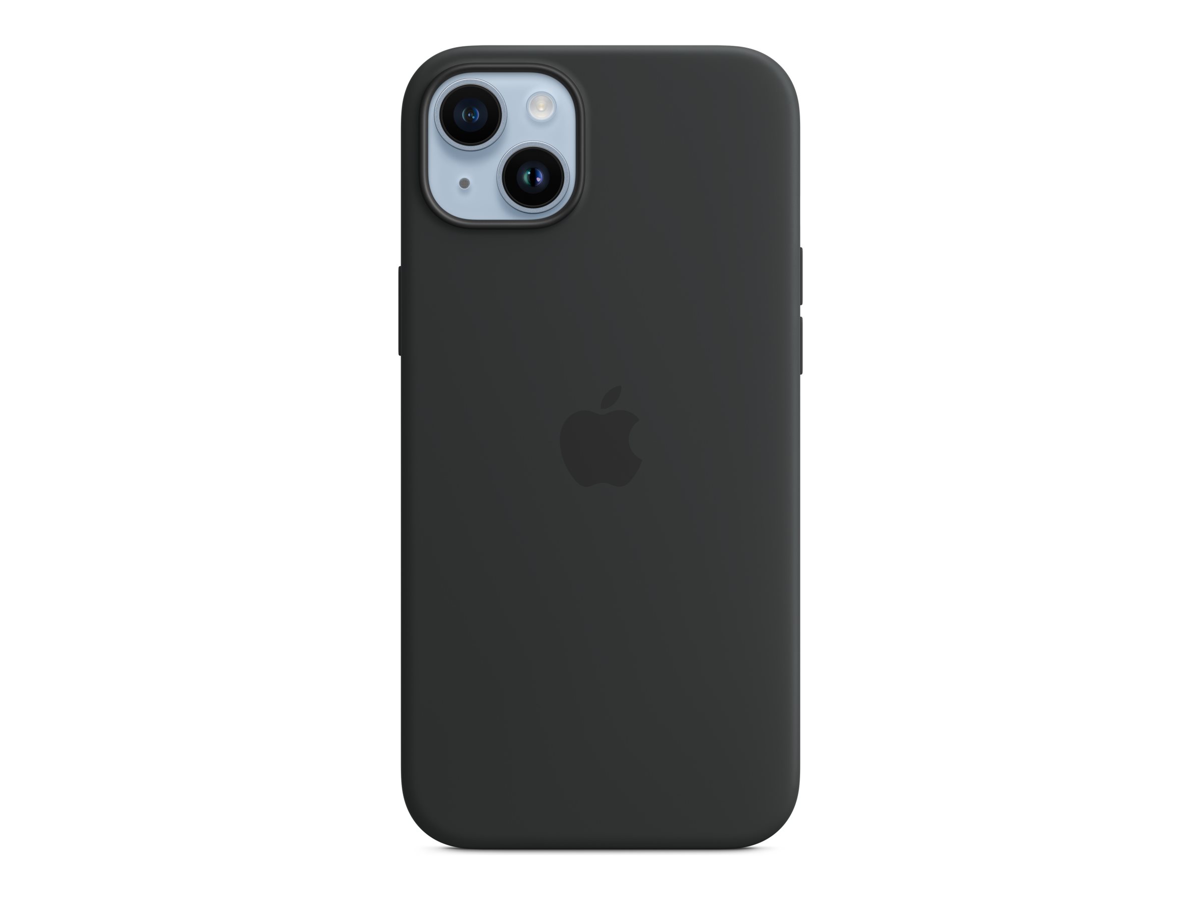 Apple - Hintere Abdeckung für Mobiltelefon - kompatibel mit MagSafe - Silikon - Midnight - für iPhone 14 Plus