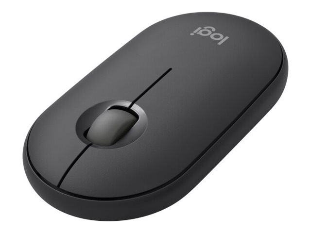 Logitech Pebble 2 Combo for Mac - Tastatur-und-Maus-Set - kabellos - Bluetooth LE - AZERTY - Französisch - Tonal Graphite