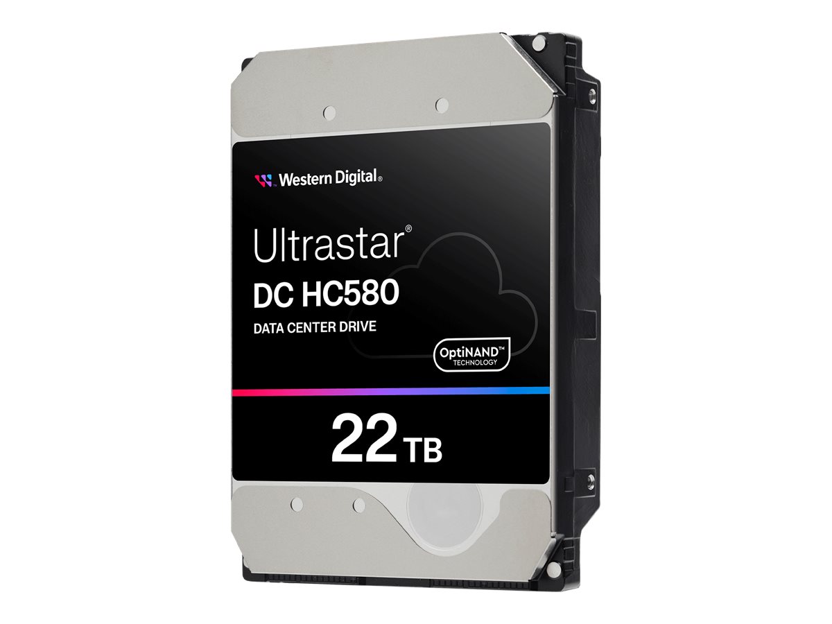 WD Ultrastar DC HC580 WUH722422AL5204 - Festplatte - Datencenter - 22 TB - intern - 3.5" (
