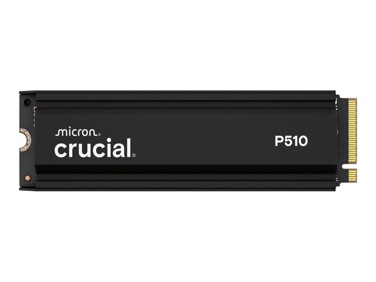 Micron Crucial P510 - SSD - 1 TB - intern - M.2 2280 - PCI Express 5.0 x4 (NVMe)