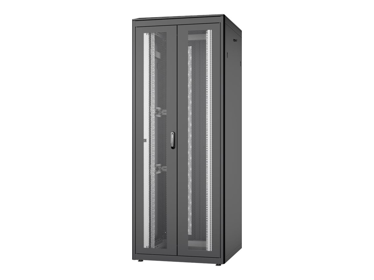 Digitus Unique Series - Schrank Netzwerkschrank - 800 x 800 mm (B x T) - Schwarz, RAL 9005 - 42HE - 48.3 cm (19")
